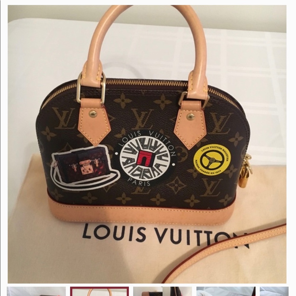 Louis Vuitton Limited Edition World Tour Alma BB - Picture 2 of 4